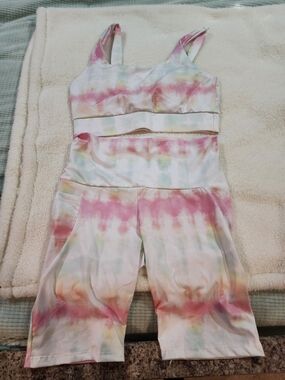 Womens 2 Piece Matching Shorts Set